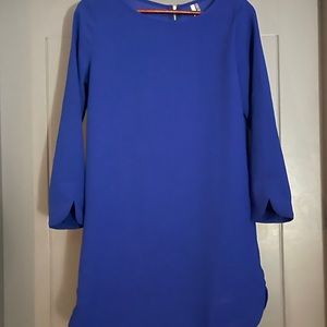 Motto shop blue shift dress